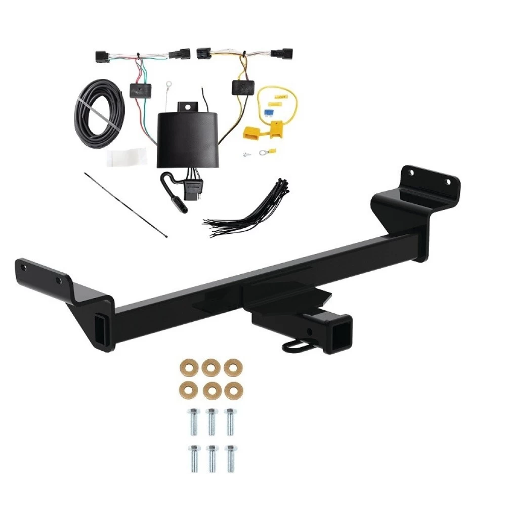 Reese Trailer Tow Hitch For 23-25 KIA Sportage All Models w/ Plug & Play Wiring Kit Class 3 2" Receiver
