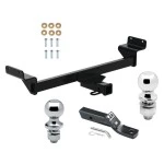 Reese Trailer Tow Hitch For 22-24 Hyundai Tucson 23-24 KIA Sportage 2" Receiver Class 3 w/ 1-7/8" and 2" Ball
