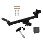 Reese Trailer Tow Hitch For 22-24 Hyundai Tucson 23-24 KIA Sportage 2" Receiver Class 3 w/ Security Lock Pin Key