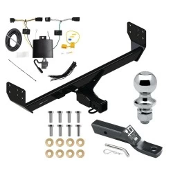 Reese Trailer Tow Hitch For 21-26 Genesis GV80 All Models Class 4 2" Receiver Complete Package w/ Wiring and 1-7/8" Ball