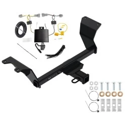Reese Trailer Tow Hitch For 18-24 Nissan Kicks All Models w/ Plug & Play Wiring Kit Class 3 2" Receiver