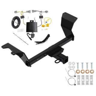 Reese Trailer Tow Hitch For 18-24 Nissan Kicks w/ Plug & Play Wiring Kit Class 3 2" Receiver Reese Trailer Tow Hitch For 18-24 Nissan Kicks w/ Plug & Play Wiring Kit Class 3 2" Receiver