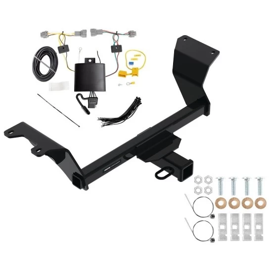 Reese Trailer Tow Hitch For 18-24 Nissan Kicks w/ Plug & Play Wiring Kit Class 3 2" Receiver Reese Trailer Tow Hitch For 18-24 Nissan Kicks w/ Plug & Play Wiring Kit Class 3 2" Receiver