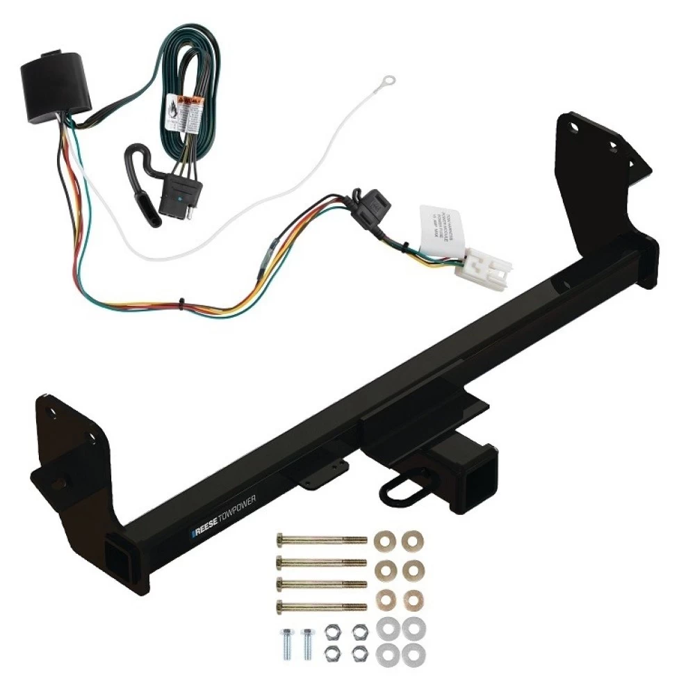 Reese Trailer Tow Hitch For 22-27 Mitsubishi Eclipse Cross All Models w/ Plug & Play Wiring Kit Class 3 2" Receiver