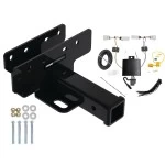 Reese Trailer Tow Hitch For 21-27 Ford Bronco w/ LED Taillights w/ Plug & Play Wiring Kit Class 3 2" Receiver