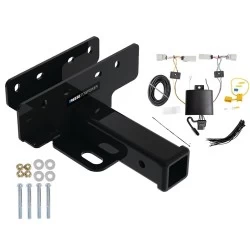 Reese Trailer Tow Hitch For 21-27 Ford Bronco w/ LED Taillights w/ Plug & Play Wiring Kit Class 3 2" Receiver