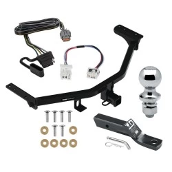 Reese Trailer Tow Hitch For 22-24 Nissan Pathfinder Infiniti QX600 Class 4 2" Receiver Complete Package w/ Wiring and 1-7/8" Ball