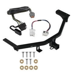 Reese Trailer Tow Hitch For 22-27 Nissan Pathfinder INFINITI QX60 w/ Plug & Play Wiring Kit Class 4 2" Receiver