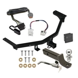Reese Trailer Tow Hitch For 22-24 Nissan Pathfinder Infiniti QX60 Deluxe Package Wiring 2" Ball Mount and Lock