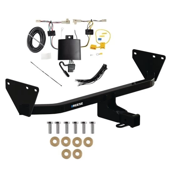 Custom Fit Trailer Hitch Wiring Harness (Plug & Play) Installation Hardware Installation Instructions 84543 118856 Reese Towpower Trailer Tow Hitch 22-23 Mitsubishi Outlander Plug & Play Wiring Kit Class 3 2" Receiver 22 23 2022 2023 Reese Trailer Tow Hitch For 22-23 Mitsubishi Outlander w/ Plug & Play Wiring Kit Class 3 2" Receiver