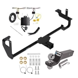 Reese Trailer Tow Hitch For 19-24 Lexus UX250h All Models Complete Package w/ Wiring and 2" Ball