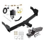 Custom Fit Trailer Hitch Wiring Harness (Plug & Play) 2" Drop Ball-Mount w/ Pin/Clip 2" Chrome Ball Installation Hardware Installation Instructions 84551 118811 21536 Reese Towpower Trailer Tow Hitch 18-23 Volkswagen Tiguan Complete Package Reese Trailer Tow Hitch For 18-23 Volkswagen Tiguan Complete Package w/ Wiring and 2" Ball