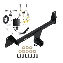 Reese Trailer Tow Hitch For 22-25 Toyota Corolla Cross w/o LED Taillights w/ Plug & Play Wiring Kit Class 3 2" Receiver