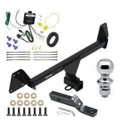 Reese Trailer Tow Hitch For 22-25 Toyota Corolla Cross w/ LED Taillights 2" Receiver Complete Package w/ Wiring and 1-7/8" Ball
