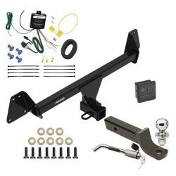 Reese Trailer Tow Hitch For 22-25 Toyota Corolla Cross w/ LED Taillights Deluxe Package Wiring 2" Ball Mount and Lock