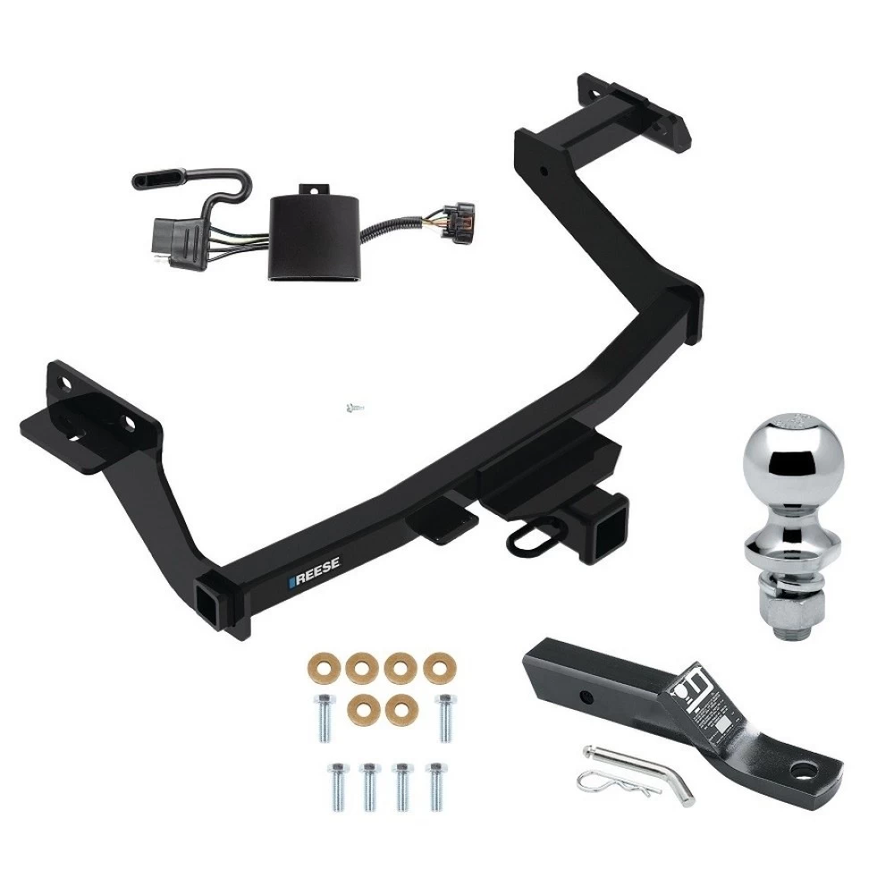 Reese Trailer Tow Hitch For 22-27 Hyundai Santa Cruz All Models Complete Package w/ Wiring and 1-7/8" Ball