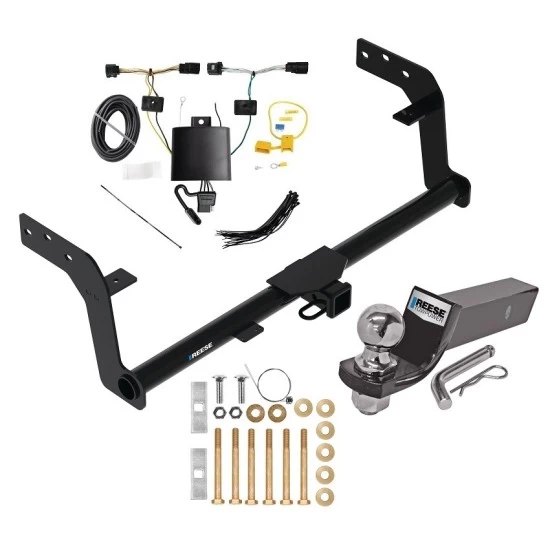 Reese Trailer Tow Hitch For 22-27 Genesis GV70 All Models Complete Package w/ Wiring and 2" Ball