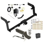 Reese Trailer Tow Hitch For 22-27 Genesis GV70 All Models Deluxe Package Wiring 2" Ball Mount and Lock