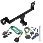 For 2021-2023 Chevrolet Trailblazer Trailer Hitch Tow PKG w/ 5-Flat Wiring Harness (For w/Active Towplug Models) By Reese Towpower