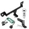 For 2020-2023 Buick Encore GX Trailer Hitch Tow PKG w/ 4-Flat Wiring + Ball Mount w/ 4" Drop + 2-5/16" Ball (For Essence w/Active Towplug Models) By Reese Towpower
