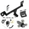 For 2020-2023 Buick Encore GX Trailer Hitch Tow PKG w/ 4-Flat Wiring Harness + Triple Ball Ball Mount 1-7/8" & 2" & 2-5/16" Trailer Balls + Pin/Clip + Wiring Bracket By Reese Towpower
