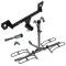 For 2020-2023 Buick Encore GX Trailer Hitch Tow PKG w/ 2 Bike Plaform Style Carrier Rack + Hitch Lock By Reese Towpower