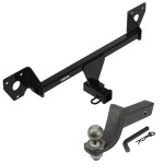 For 2020-2023 Buick Encore GX Trailer Hitch Tow PKG + Interlock Tactical Starter Kit w/ 3-1/4" Drop & 2" Ball By Reese Towpower