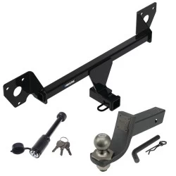 For 2020-2024 Buick Encore GX Trailer Hitch Tow PKG + Interlock Tactical Starter Kit w/ 3-1/4" Drop & 2" Ball + Tactical Dogbone Lock (For Essence w/Active Towplug Models) By Reese Towpower