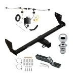 Reese Trailer Tow Hitch For 21-26 KIA Seltos All Models Class 3 2" Receiver Complete Package w/ Wiring and 1-7/8" Ball