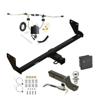 Reese Trailer Tow Hitch For 21-26 KIA Seltos All Models Deluxe Package Wiring 2" Ball Mount and Lock