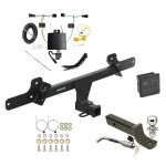 Reese Trailer Tow Hitch For 22-23 Hyundai Ioniq 5 Deluxe Package Wiring 2" Ball Mount and Lock