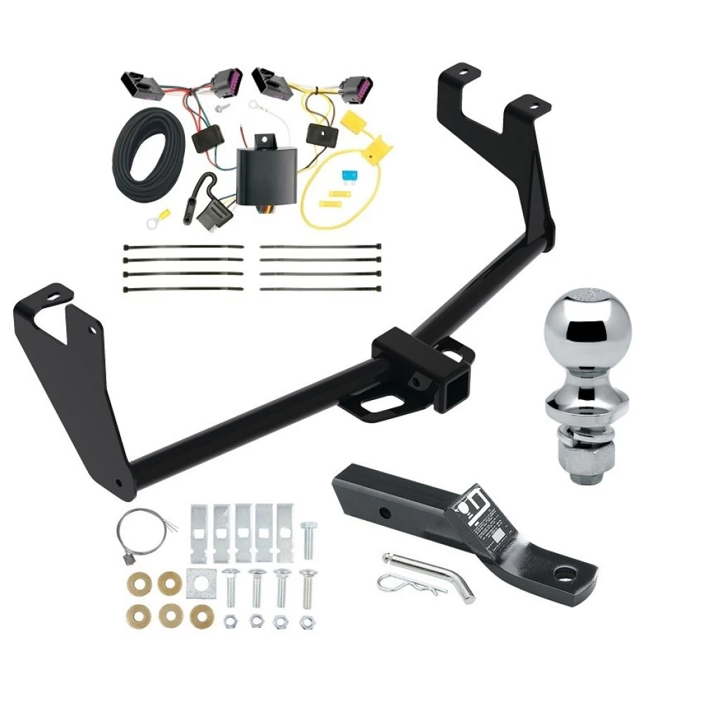 Reese Trailer Tow Hitch For 13-16 Buick Encore All Models w/ Wiring Kit + 1-7/8" Ball 2" Receiver Class 3