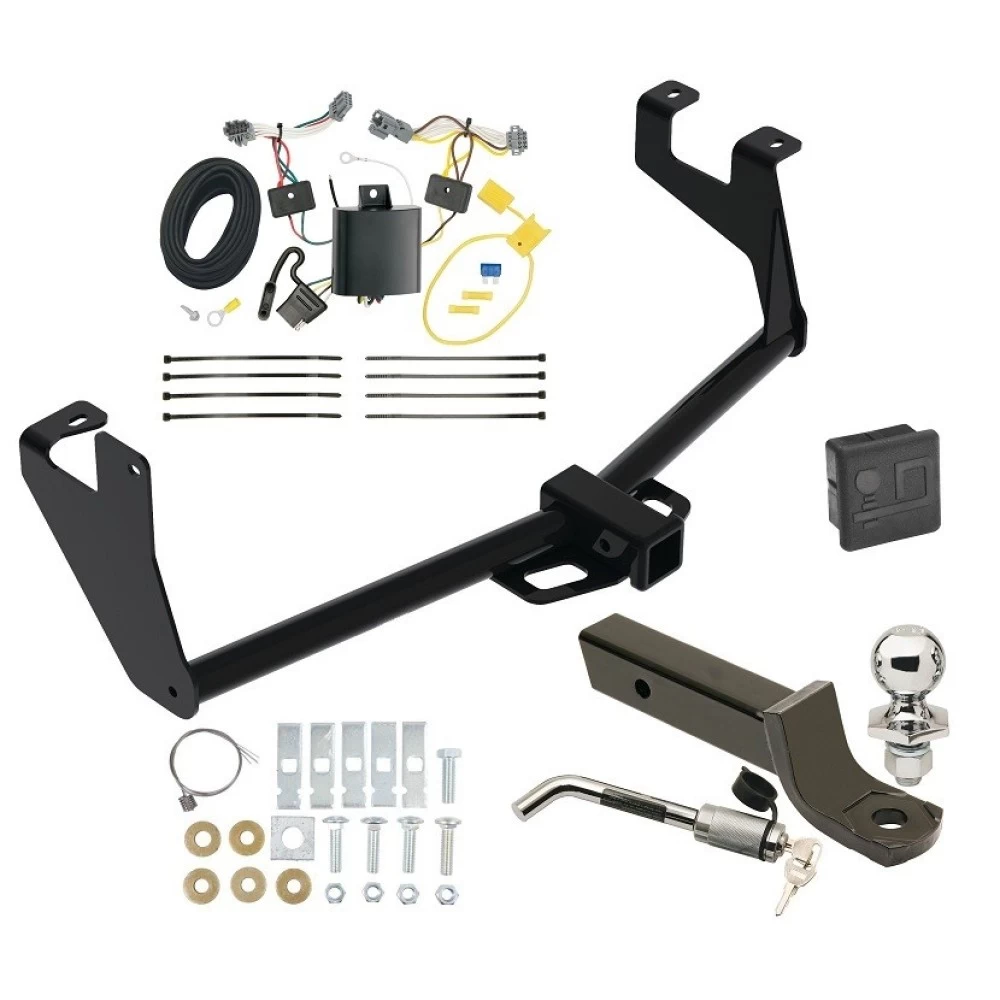 Reese Trailer Tow Hitch For 13-22 Chevrolet Trax w/ Wiring 2" Ball Mount + Lock Class 3