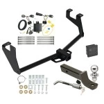 Custom Fit Trailer Hitch Wiring Harness (Plug & Play) 2" Drop Ball-Mount w/ Locking Pin/Clip 2" Chrome BallRubber Hitch Plug Cover Installation Hardware Installation Instructions 84593 118745 7005111 7010 Reese Trailer Tow Hitch 17-23 Buick Reese Trailer Tow Hitch For 17-23 Buick Encore Exc GX w/ Wiring Harness 2" Ball Mount + Lock Class 3