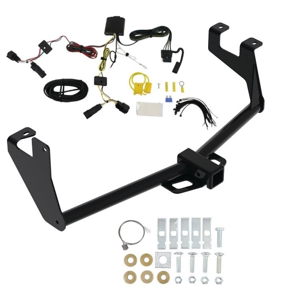 Reese Trailer Tow Hitch For 17-22 Chevrolet Trax w/ LED Taillights w/ Wiring Harness Kit 2" Towing Receiver Class 3