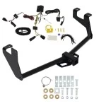 Reese Trailer Tow Hitch For 17-22 Chevrolet Trax w/ LED Taillights w/ Wiring Harness Kit 2" Towing Receiver Class 3