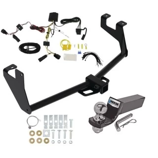 Reese Trailer Tow Hitch For 17-22 Chevrolet Trax w/ LED Taillights w/ Wiring Harness + 2" Ball Class 3