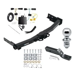Reese Trailer Tow Hitch For 23-27 Jeep Grand Cherokee 21-27 L 2022 WL New Body Class 4 2" Receiver Complete Package w/ Wiring and 1-7/8" Ball