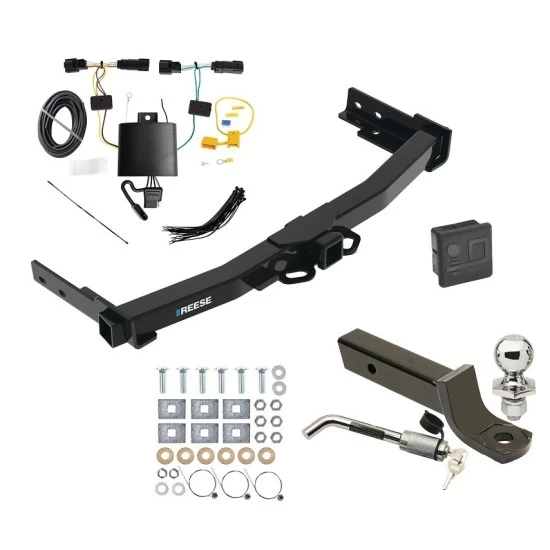 Reese Trailer Tow Hitch For 22-24 Jeep Grand Cherokee 21-24 L Deluxe Package Wiring 2" Ball Mount and Lock