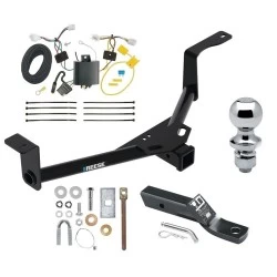 Reese Trailer Tow Hitch For 16-22 Honda HR-V All Models 2" Receiver Complete Package w/ Wiring and 1-7/8" Ball