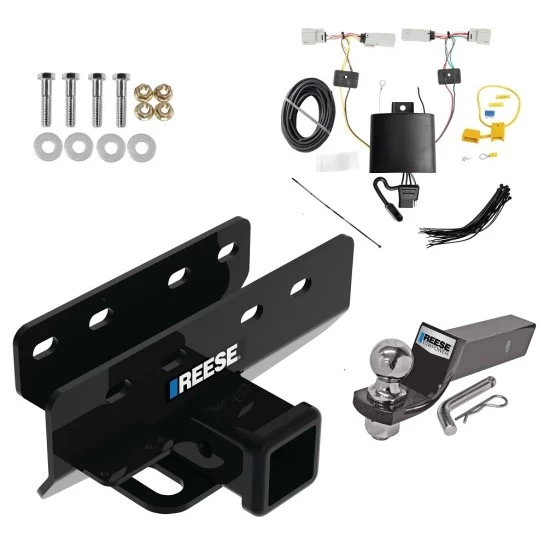 Reese Trailer Tow Hitch For 21-27 Ford Bronco w/ LED Taillights Complete Package w/ Wiring and 2" Ball