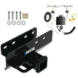Reese Trailer Tow Hitch For 21-27 Ford Bronco w/ LED Taillights w/ Plug & Play Wiring Kit Class 3 2" Receiver
