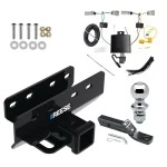 Custom Fit Trailer Hitch Wiring Harness (Plug & Play) 2" Drop Ball-Mount w/ Pin/Clip 1-7/8" Chrome Ball Installation Hardware Installation Instructions 84605 118867 23 63816 Reese Trailer Tow Hitch 21-23 Bronco Except w/LED Taillights or w/ Reese Trailer Tow Hitch For 21-24 Ford Bronco Except w/LED Taillights or w/OEM Hitch 2" Receiver Complete Package w/ Wiring and 1-7/8" Ball