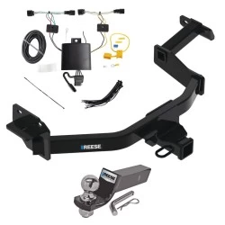 Tow Package For 21-27 KIA Sorento w/o Factory Tow PKG Trailer Hitch w/ Wiring 2" Drop Mount 2" Ball 2" Receiver Reese