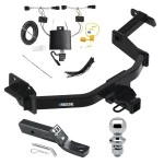 Reese Trailer Tow Hitch For 21-23 KIA Sorento Complete Package w/ Wiring Harness Kit 1-7/8" Ball