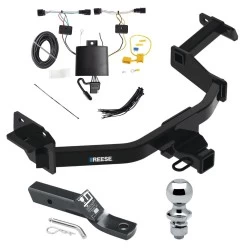 Reese Trailer Tow Hitch For 21-23 KIA Sorento Complete Package w/ Wiring Harness Kit 1-7/8" Ball