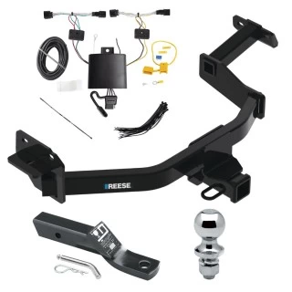 Reese Trailer Tow Hitch For 21-23 KIA Sorento Complete Package w/ Wiring Harness Kit 1-7/8" Ball