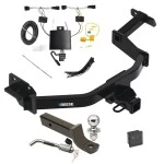 Reese Trailer Tow Hitch For 21-23 KIA Sorento Deluxe Package Wiring 2" Ball Mount and Lock