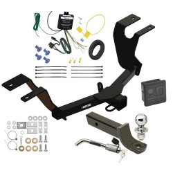 Reese Trailer Tow Hitch For 23-26 Honda HR-V All Models Deluxe Package Wiring 2" Ball Mount and Lock