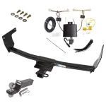 Tow Package For 19-23 Toyota RAV4 Trailer Hitch w/ Wiring 2" Drop Mount 2" Ball 2" Receiver Reese